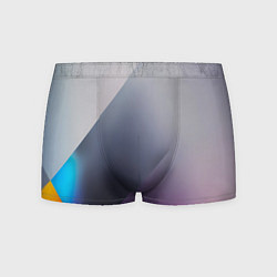 Трусы-боксеры мужские Color grey with stripes, цвет: 3D-принт