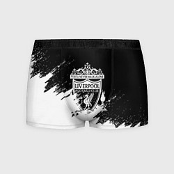 Трусы-боксеры мужские Liverpool краски белые, цвет: 3D-принт