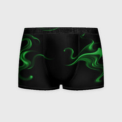 Трусы-боксеры мужские Color green abstraction, цвет: 3D-принт