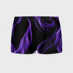 Трусы-боксеры мужские Purple abstraction, цвет: 3D-принт