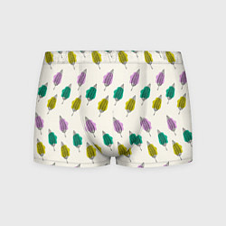 Мужские трусы Листья на пятнах