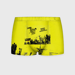 Трусы-боксеры мужские Лазарь аниме обложка, цвет: 3D-принт