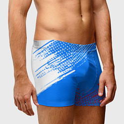 Трусы-боксеры мужские Патриот - флаг, цвет: 3D-принт — фото 2