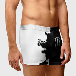 Трусы-боксеры мужские Monster energy краски белые, цвет: 3D-принт — фото 2