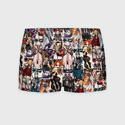 Трусы-боксеры мужские Гачиакута герои, цвет: 3D-принт