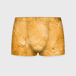 Трусы-боксеры мужские Абстракция - bright yellow, цвет: 3D-принт