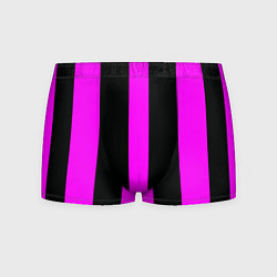 Трусы-боксеры мужские Color black pink lines, цвет: 3D-принт
