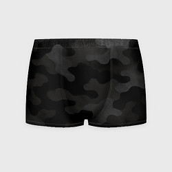 Мужские трусы Черно-серая текстура камуфляжа