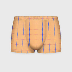 Мужские трусы Color beige blue cross