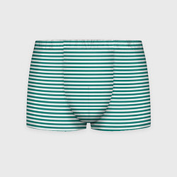 Трусы-боксеры мужские Тельняшка пограничника, цвет: 3D-принт