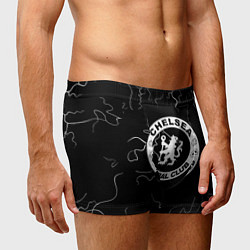 Трусы-боксеры мужские Chelsea storm, цвет: 3D-принт — фото 2