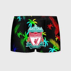 Трусы-боксеры мужские Liverpool тропики, цвет: 3D-принт