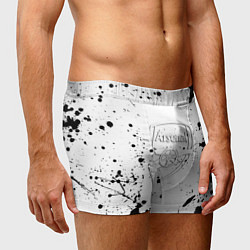 Трусы-боксеры мужские Arsenal брызги красок, цвет: 3D-принт — фото 2