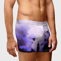 Трусы-боксеры мужские Взрывной индиго светлый, цвет: 3D-принт — фото 2