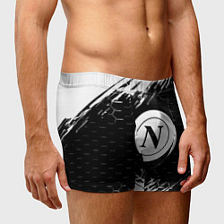 Трусы-боксеры мужские Napoli краски соты текстура, цвет: 3D-принт — фото 2