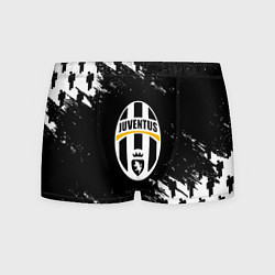 Трусы-боксеры мужские Ювентус пипл краски, цвет: 3D-принт