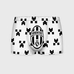 Мужские трусы Juventus x minecraft pattern