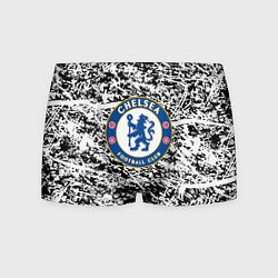 Мужские трусы Челси штрихи красок