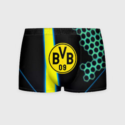 Трусы-боксеры мужские Borussia соты броня, цвет: 3D-принт