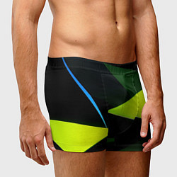 Трусы-боксеры мужские Geometric shapes, цвет: 3D-принт — фото 2