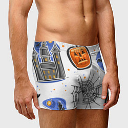 Трусы-боксеры мужские Holiday halloween, цвет: 3D-принт — фото 2