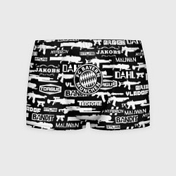 Трусы-боксеры мужские ФК Манчестер Юнайтед, цвет: 3D-принт