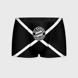 Трусы-боксеры мужские Бавария Мюнхен полосы, цвет: 3D-принт