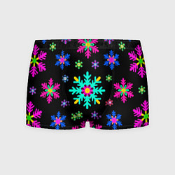 Мужские трусы Снежинки ретро