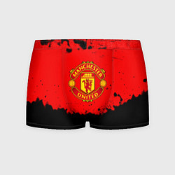 Мужские трусы Манчестер Юнайтед краски брызги