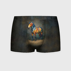 Трусы-боксеры мужские Конь Ренессанс, цвет: 3D-принт