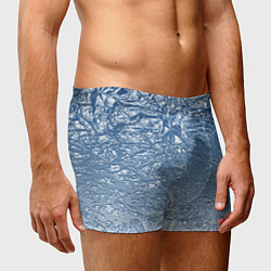 Трусы-боксеры мужские Налипший снег, цвет: 3D-принт — фото 2