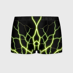 Трусы-боксеры мужские Color green black, цвет: 3D-принт