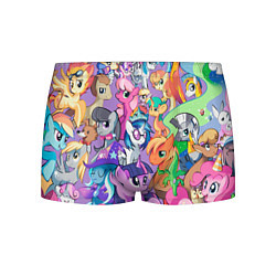Трусы-боксеры мужские My Little Pony цвета 3D-принт — фото 1