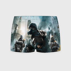 Трусы-боксеры мужские Division 1, цвет: 3D-принт