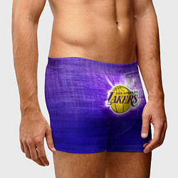 Трусы-боксеры мужские Los Angeles Lakers, цвет: 3D-принт — фото 2