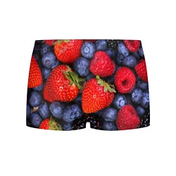 Трусы-боксеры мужские Berries, цвет: 3D-принт