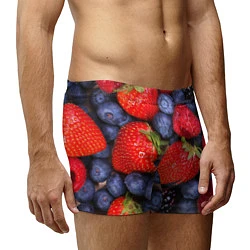 Трусы-боксеры мужские Berries, цвет: 3D-принт — фото 2