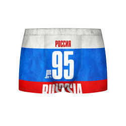 Трусы-боксеры мужские Russia: from 95, цвет: 3D-принт