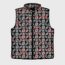Мужской жилет 30 STM: Symbol Pattern, цвет: 3D-красный