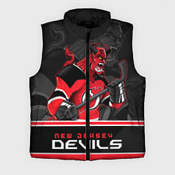 Мужской жилет New Jersey Devils, цвет: 3D-черный