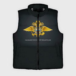 Мужской жилет Полиция Российской Федерации, цвет: 3D-светло-серый