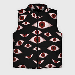 Мужской жилет Глаза, цвет: 3D-светло-серый