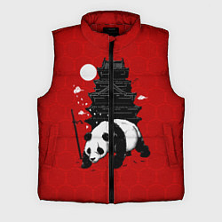 Мужской жилет Panda Warrior, цвет: 3D-красный