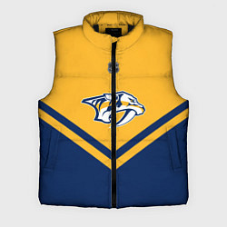 Мужской жилет NHL: Nashville Predators, цвет: 3D-черный