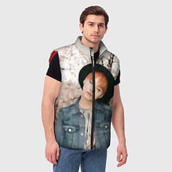 Мужской жилет Min Yoon Gi, цвет: 3D-красный — фото 2