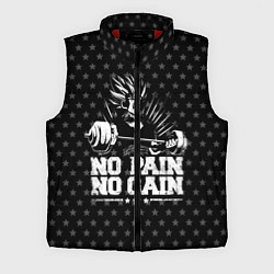 Мужской жилет No Pain No Gain, цвет: 3D-красный