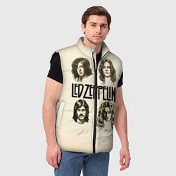 Мужской жилет Led Zeppelin Guys, цвет: 3D-черный — фото 2