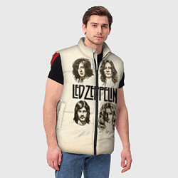 Мужской жилет Led Zeppelin Guys, цвет: 3D-красный — фото 2