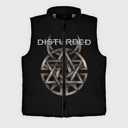 Мужской жилет Disturbed Logo, цвет: 3D-светло-серый