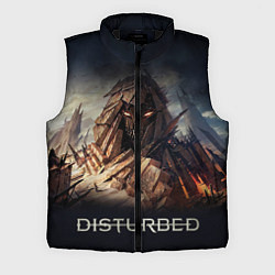 Мужской жилет Disturbed: Skull Mountain, цвет: 3D-черный